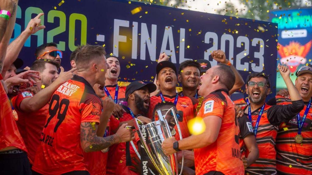 Sunrisers Eastern Cape Won SA20 2023 Sunrisers Eastern Cape Won SA20 2023